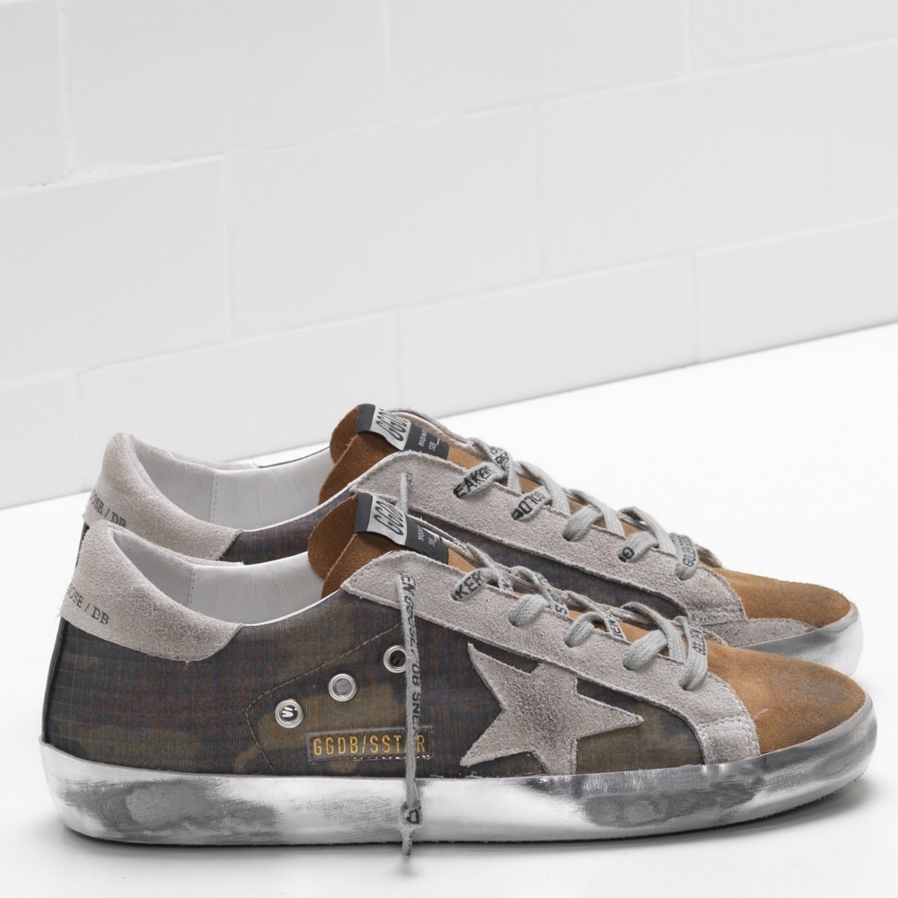 Golden Goose Camo Superstars